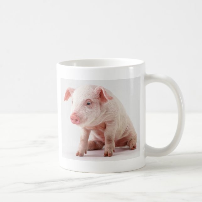 Little Pig Coffee Mug (Right)