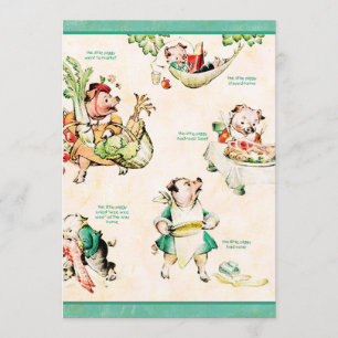 Little Piggies Invitation