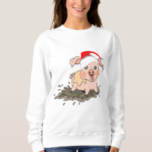 Little Piggy  Christmas Sweatshirt