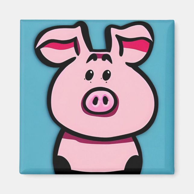 Little Piggy Magnet (Front)