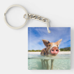 Little piglet key ring