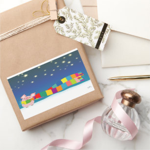 Little Pig's Christmas Sticker