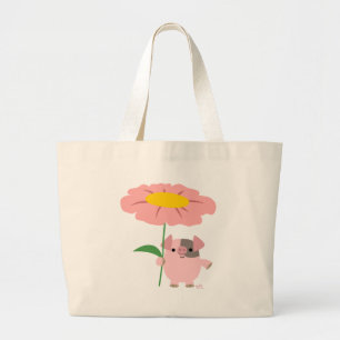 Little pig's greetings bag (pink)