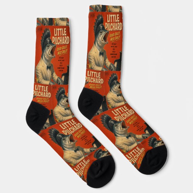 Little Pilchard Album: a Parody Socks (Right)