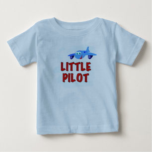 Little Pilot Baby T-Shirt