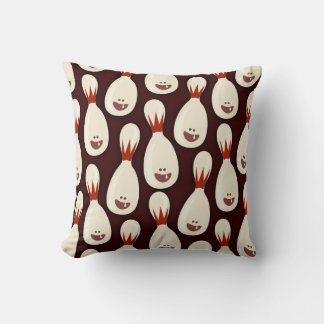 Little Pinhead  Fun Bowling Time Cool Pattern Cushion