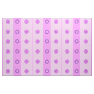 Little Pink and Purple Flowers Pattern Fabric