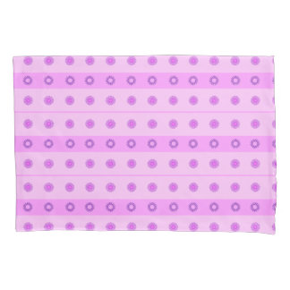 Little Pink and Purple Flowers Pattern Pillowcase