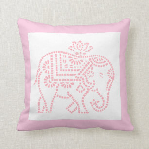 Little Pink Elephant Cushion