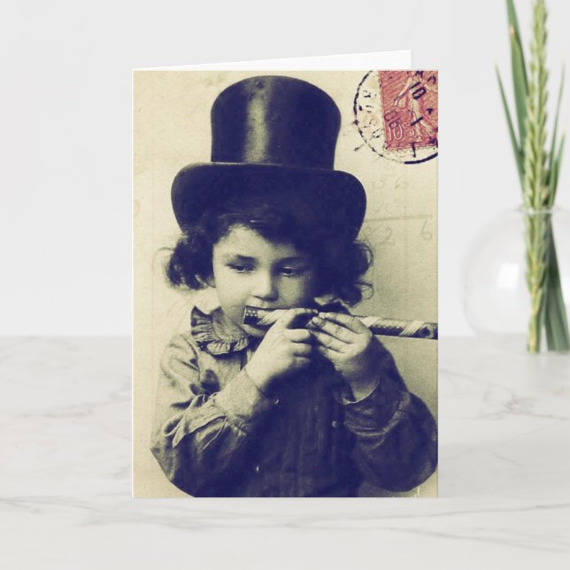 Little Piper Boy Card (Front)