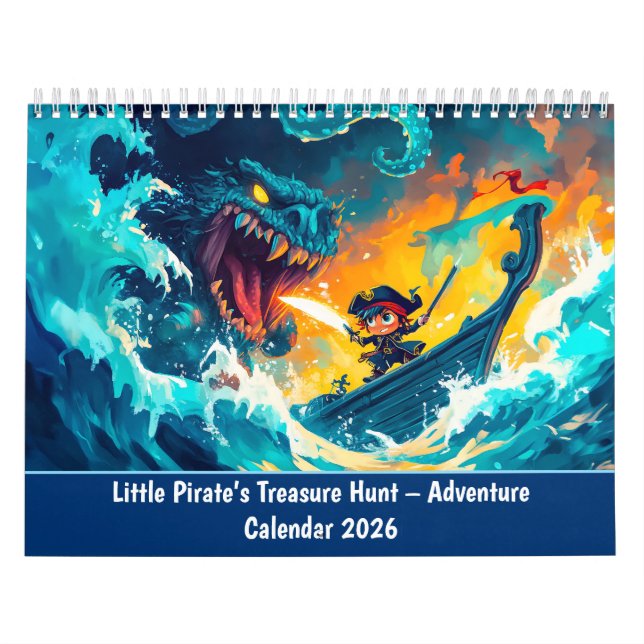 Little Pirate’s Treasure Hunt – Adventure Calendar (Cover)