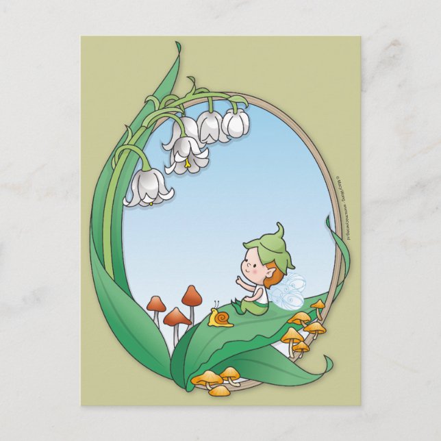Little pixie postcard (Front)