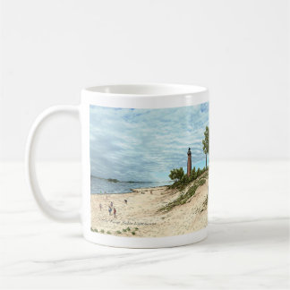 Little Point Sable Lighthouse Michigan Coffee Mug