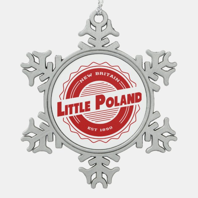 Little Poland Christmas Ornament (Front)
