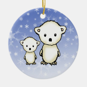 Little Polar Bears Christmas Ornament