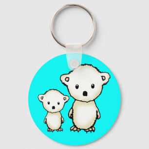 Little Polar Bears Keychain
