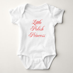 Little Polish Princess Baby Bodysuit