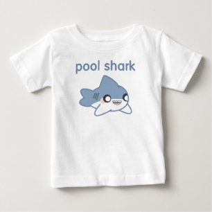 Little Pool Shark Kids T-shirts