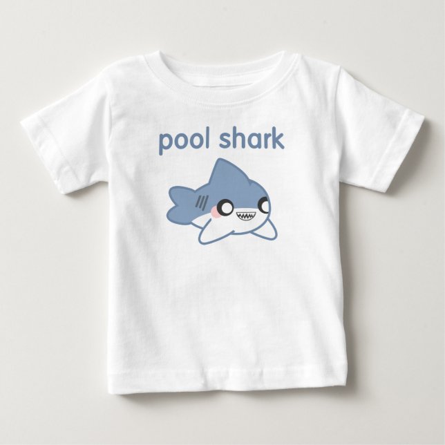 Little Pool Shark Kids T-shirts (Front)
