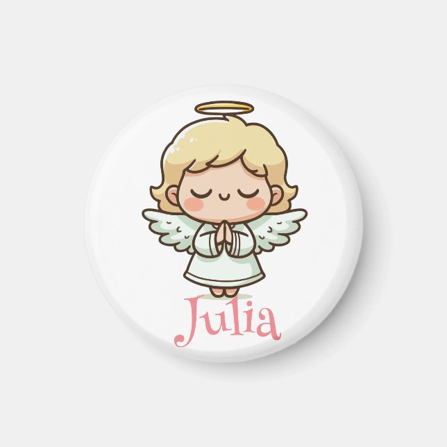 Little praying angel magnet (Front)