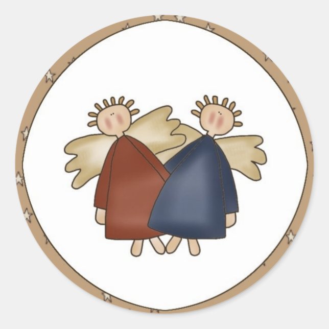 Little Prim Angels Stickers (Front)
