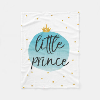 Little Prince Baby Blanket Baby shower Gift 