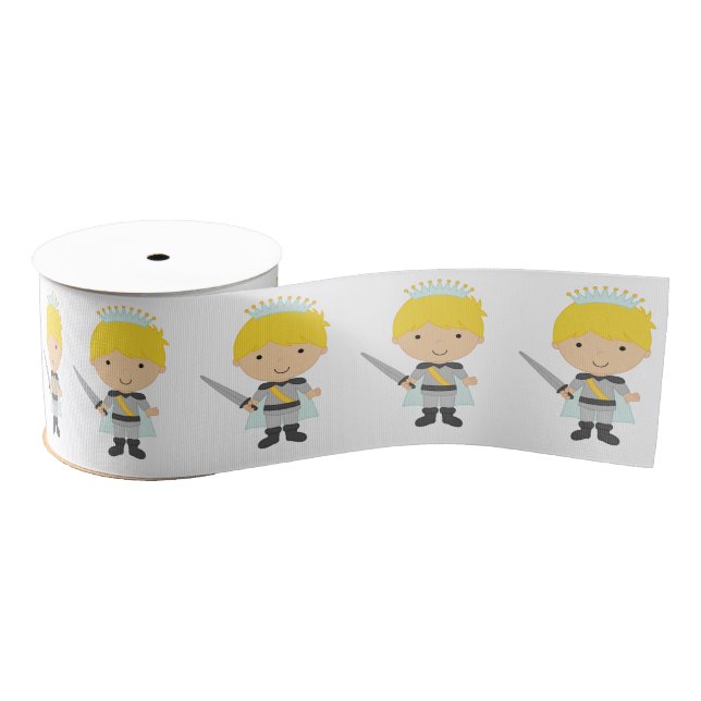Little Prince Birthday Party Grosgrain Ribbon (Spool)