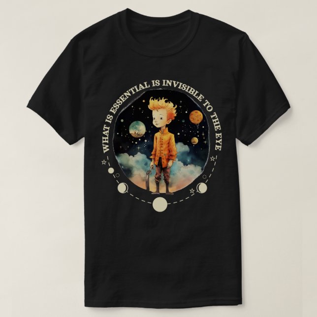 Little Prince Le Petit Prince childrens books 1 T-Shirt (Design Front)