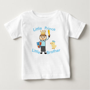 Little Prince Little Brother Baby T-Shirt