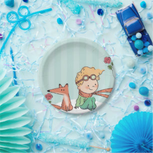 Little Prince Paper Birthday Plates
