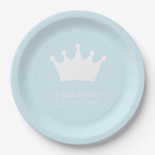LITTLE PRINCE PAPER PLATE (Front)