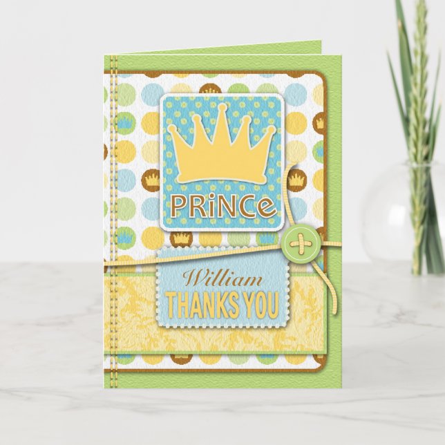Little Prince TY Card (Front)