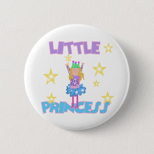 Little Princess 6 Cm Round Badge (Front)