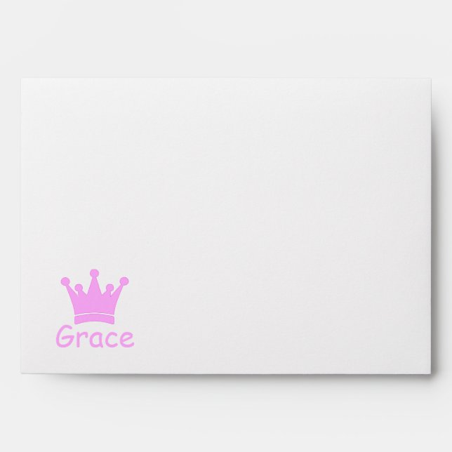 Little Princess - A Royal Baby Envelope (Front)