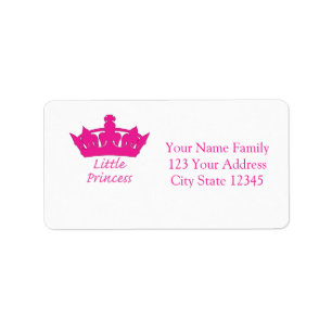 Little Princess - A Royal Baby Label