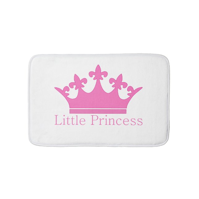 Little Princess - A Royal Baby Nursery Bath Mat (Front)