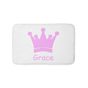 Little Princess - A Royal Baby Nursery Bath Mat