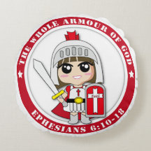 Little Princess Ai Ai Round Pillows