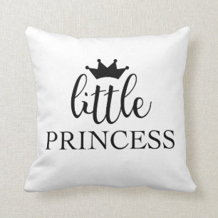 Little Princess Baby Girl Room Decor Throw Pillow