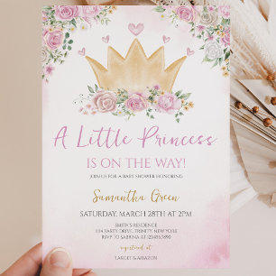 Little Princess Baby Shower Invitation