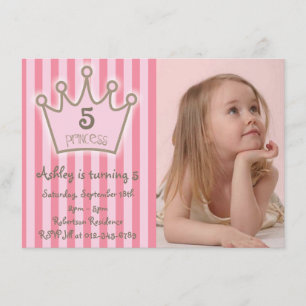 Little Princess Birthday Card