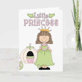 Little Princess Birthday Greeting Card