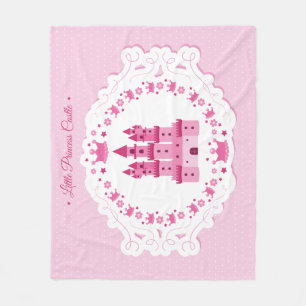 Little Princess Castle Fleece Blanket