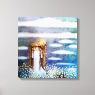 Little Princess Cottongrass Canvas Print