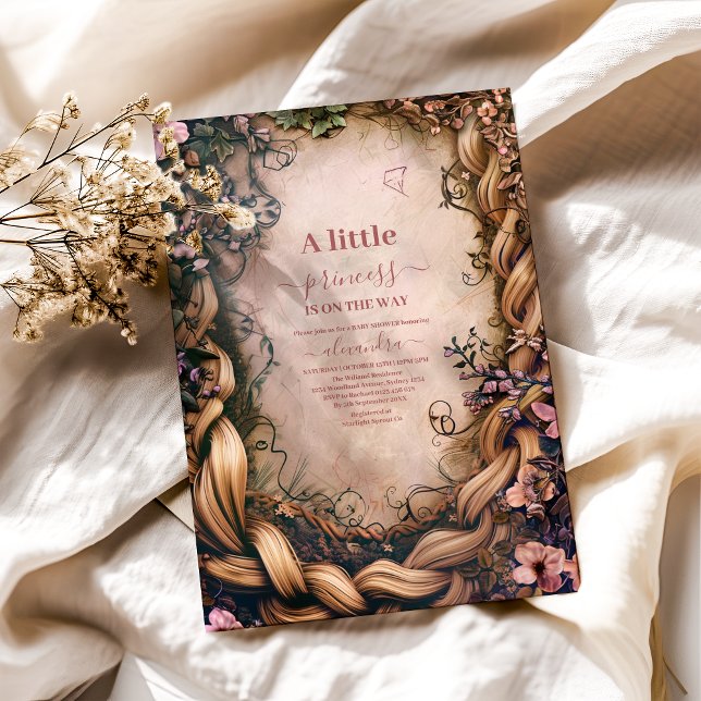 Little Princess Fairytale  Baby Shower Invitation (Creator Uploaded)