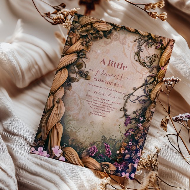 Little Princess Fairytale  Baby Shower Invitation (Creator Uploaded)