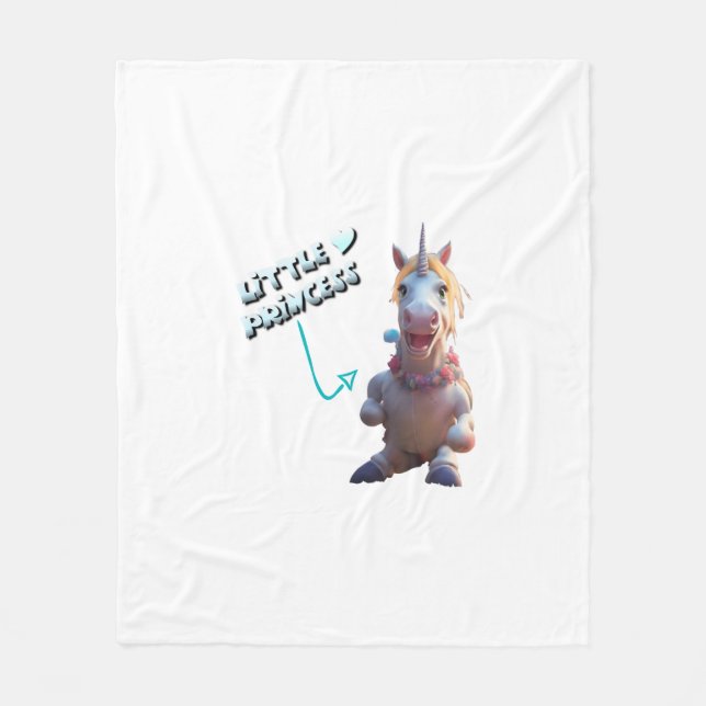 Little Princess Fleece Blanket (Front)