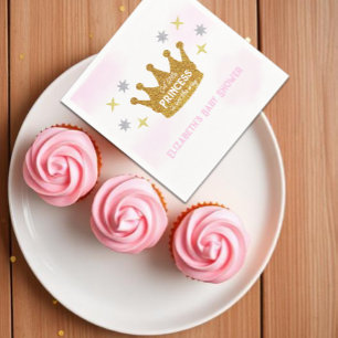Little Princess Girl Baby Shower Napkin
