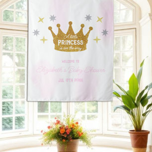 Little Princess Girl Baby Shower Tapestry