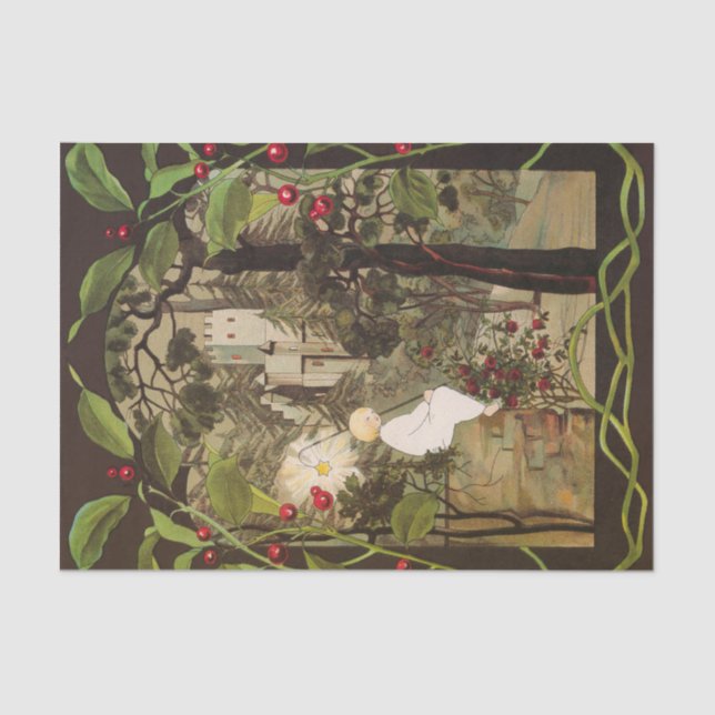 Little Princess in the Forest  Tissue Paper (Front)